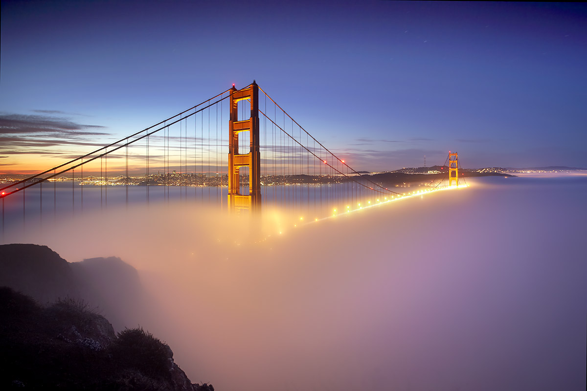Fog at the Gate #1 - San Francisco
