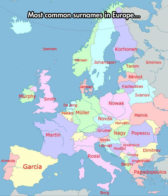 cool-surnames-Europe-Garcia-Smith