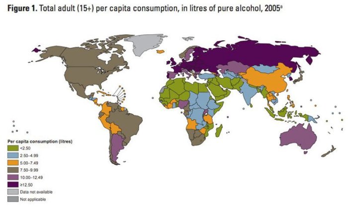 map-of-alocohol-consumption-around-the-world