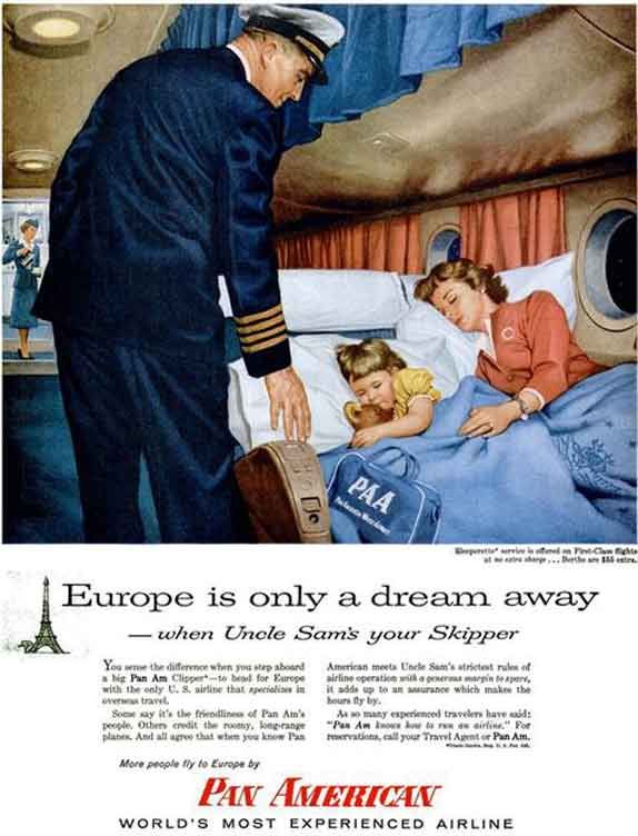 Vintage Airline Ads