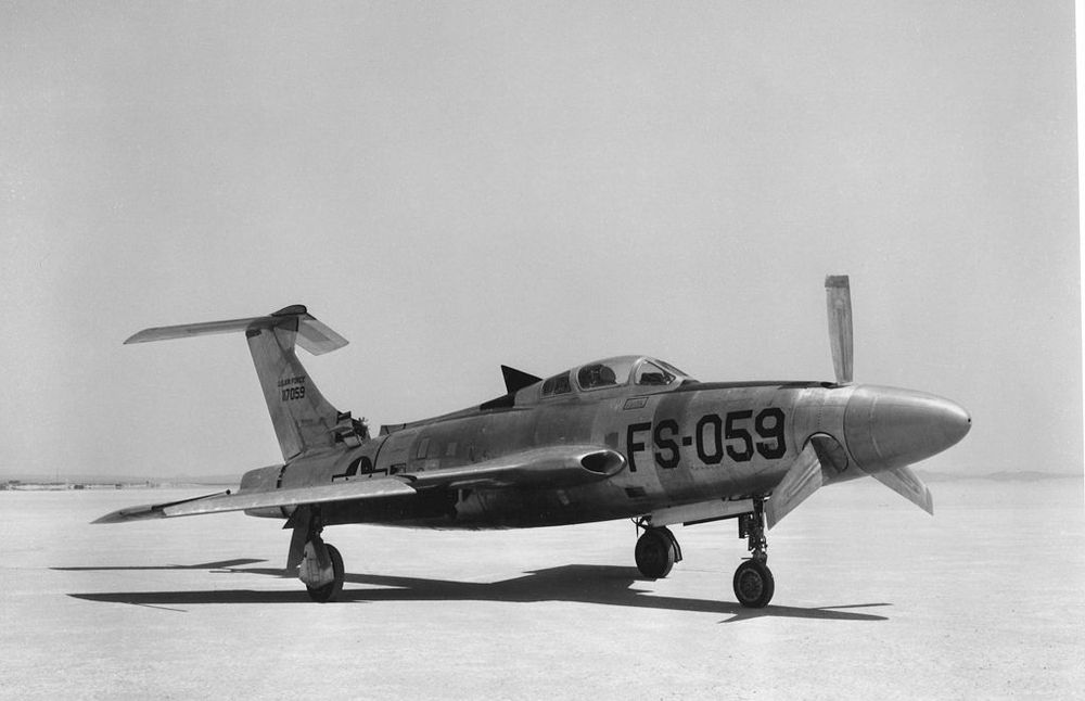 Republic XF-84H Thunderscreech the loudest plane Republic XF-84H Thunderscreech the loudest plane