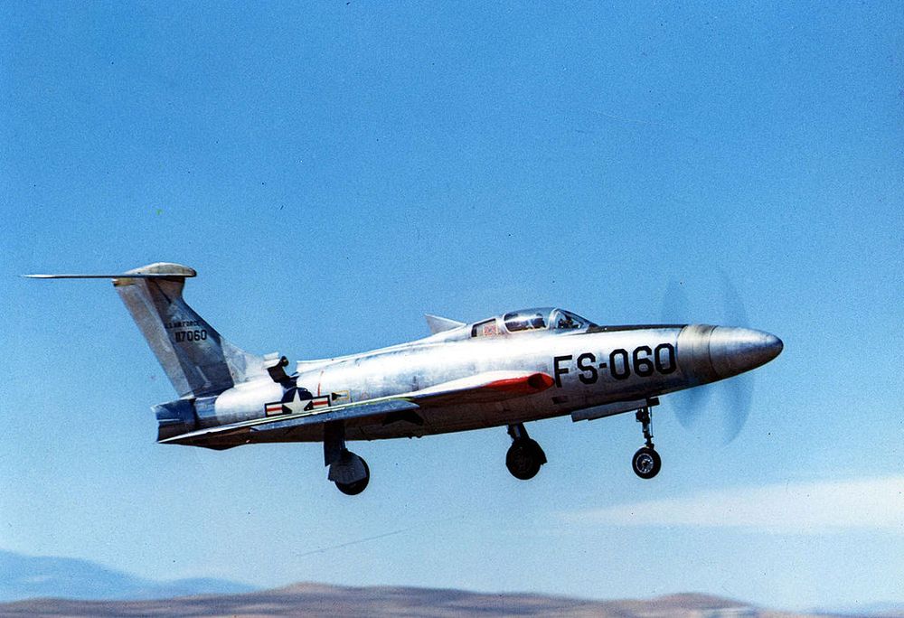 Republic XF-84H Thunderscreech the loudest plane Republic XF-84H Thunderscreech the loudest plane